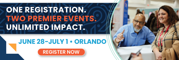 ISTELive and ASCD Annual Conference 2026 logo